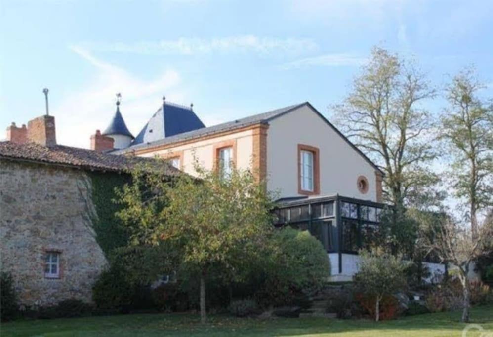 Le Logis Cholet 49300 Lieu Exceptionnel En Famille Ou Amis Mazieres-en-Mauges Exterior foto
